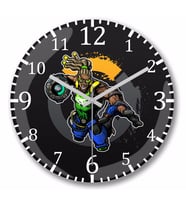 Overwatch One Fanart Lucio Duvar Saati Bombeli Gercek Cam