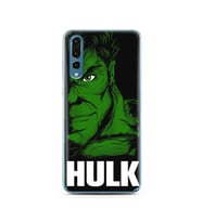 Hulk Tasarım Süper Şeffaf Silikon Telefon Kılıfı Huawei P20 Pro 