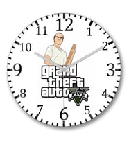 Gta V Trevor Duvar Saati Bombeli Gercek Cam