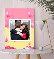BK Gift Kişiye Özel Fotoğraflı Sanatsal Kanvas Tablo 8  (30x50cm.)