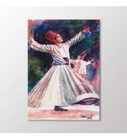 Arty Tablo Suluboya, Semazenler Tablo (Karışık)