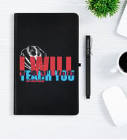BK Gift Kişiye Özel İngilizce Öğretmeni Siyah Defter Kalem Hediye Seti - 2
