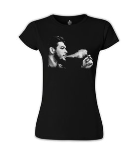 Che Guevara 3 Siyah Bayan Tshirt
