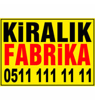 MIGNATIS - Kiralık Fabrika Branda Afişi
