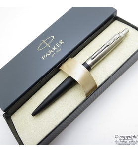 Parker Jotter Metal XL Mat Siyah Tükenmez Kalem  İsme Özel Kalem  Hediyelik Kalem