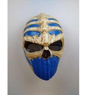 CADILAR BAYRAMI MASKE İSKELET MAVİ