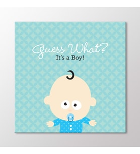 Arty Tablo It's a Boy! Tablo (Karışık)