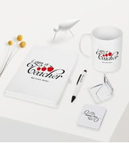 BK Gift Kişiye Özel Sınıf Öğretmeni Temalı Beyaz Defter Kalem Kupa Ayna Seti - 6