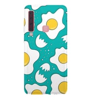 Kılıfland Samsung Galaxy A9 2018 Kılıf Silikon Resimli Kapak Some Eggs Stok 1136