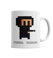 Pixel Ninja Kupa Bardak Porselen