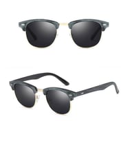 UV 400 Unisex Güneş Gözlüğü Polikarbon Mercury Lens Bambu Sarı Çerçeve   No 1