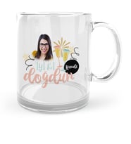 BK Gift Kişiye Özel Fotoğraflı İyi Ki Doğdun Cam Kupa Bardak  2