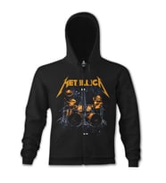 Metallica - Sticks Siyah Erkek Kapşonlu