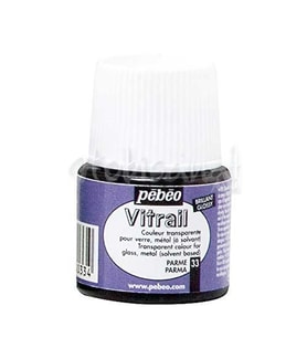 Pebeo Vitrail Şeffaf Cam Boyası 45ml Lila 33