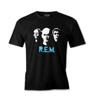 R.E.M Siyah Erkek Tshirt