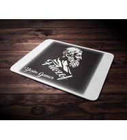 Kişiye Özel Filozof Tasarımlı Mouse Pad (Renksiz)