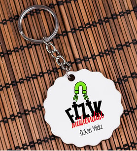 Fizik Mühendisi Anahtarlık
