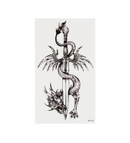 Geçici Kılıç Dövmesi Tattoo 8056528