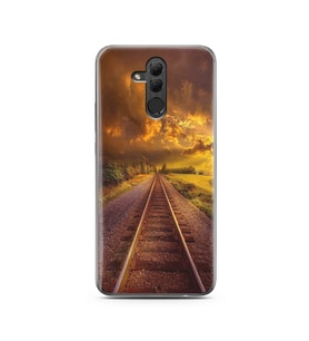 Ray Tasarımlı Süper Şeffaf Silikon Telefon Kılıfı Huawei Mate 20 Lite