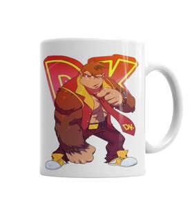 Donkey Kong Maymun Kupa Bardak Porselen