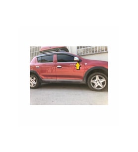 Dacia Sandero Stepway Krom Ayna Kapağı 2 prç. 2012-2020  P.Çelik