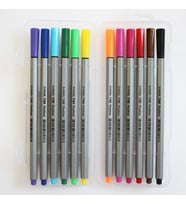 School Time Fineliner Kalem 12 Renk 
