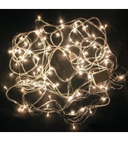 Pazariz 10 Metre 100 Led Beyaz Renk Süs Işık