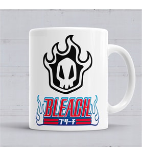 Bleach Logo Mavi Kupa Bardak Porselen