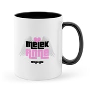 BK Gift Kişiye Özel Melek Anne Siyah Kupa Bardak  1