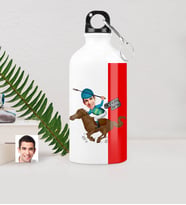 BK Gift Kişiye Özel Bay Jokey Karikatürlü Metal Suluk 500 Ml