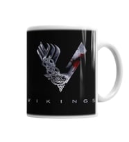 Vikings  Kupa Bardak Porselen
