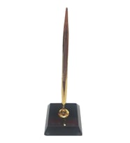 Kristal Masaüstü Kalemlik Ofis Makam Hediyesi M504 FS GOLD (Altın)