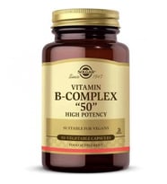 Solgar Vitamin B Complex 50 mg 100 Kapsül 033984011212