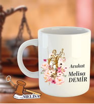 İsme Özel Avukatlar Günü Kupa Bardak ve Anahtarlık