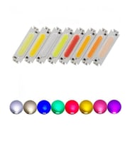COB LED Çip Günışığı (Warm White) 12V 2W 6015 PCB Bord DIY Işık Kaynağı 