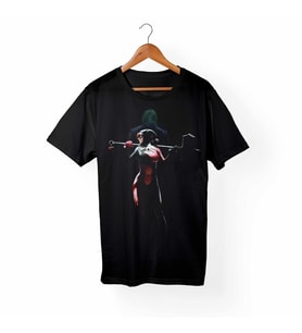Harley Quinn Siyah Tişört