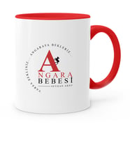 BK Gift Kişiye Özel Angara Bebesi Kırmızı Kupa Bardak  5