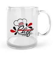 BK Gift Kişiye Özel Chef Cam Kupa Bardak  5