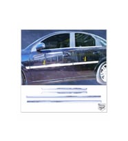 Opel Vectra C Krom Yan Kapı Çıtası 4 prç. 2002 ve üzeri Paslanmaz Çelik