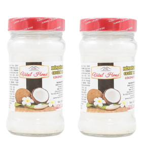 2 X 300 ml Soğuk Sıkım Hindistan Cevizi Yağı 600 ml