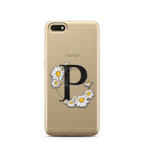 Papatya Harf Tasarım Süper Şeffaf Silikon Telefon Kılıfı Huawei Honor 7s-Y5 (201