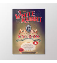 Arty Tablo Whıte Rabbıt Tablo (Karışık)