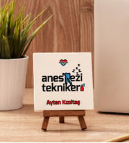 Anestezi Teknikerine Hediye Taş Dekor