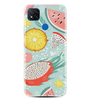 Kılıfland Xiaomi Redmi 9C Kılıf Silikon Resimli Kapak Lemon and Melon Stok 917