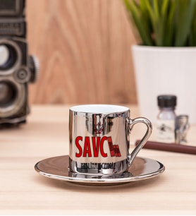 Savcı Silver Türk Kahvesi Fincanı
