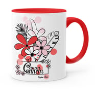 BK Gift Kişiye Özel Canım Annem Kırmızı Kupa Bardak  17