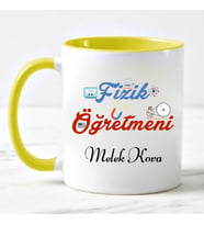 Fizik Öğretmeni  Kupa Bardağı Sarı