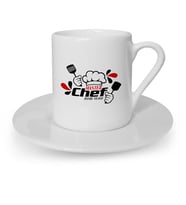 BK Gift Kişiye Özel Chef Türk Kahvesi Fincanı  3