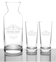 BK Gift Kişiye Özel İsimli Rakı Karaf Seti  28