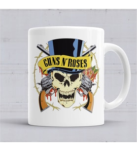 Guns N' Roses Kupa Bardak Porselen